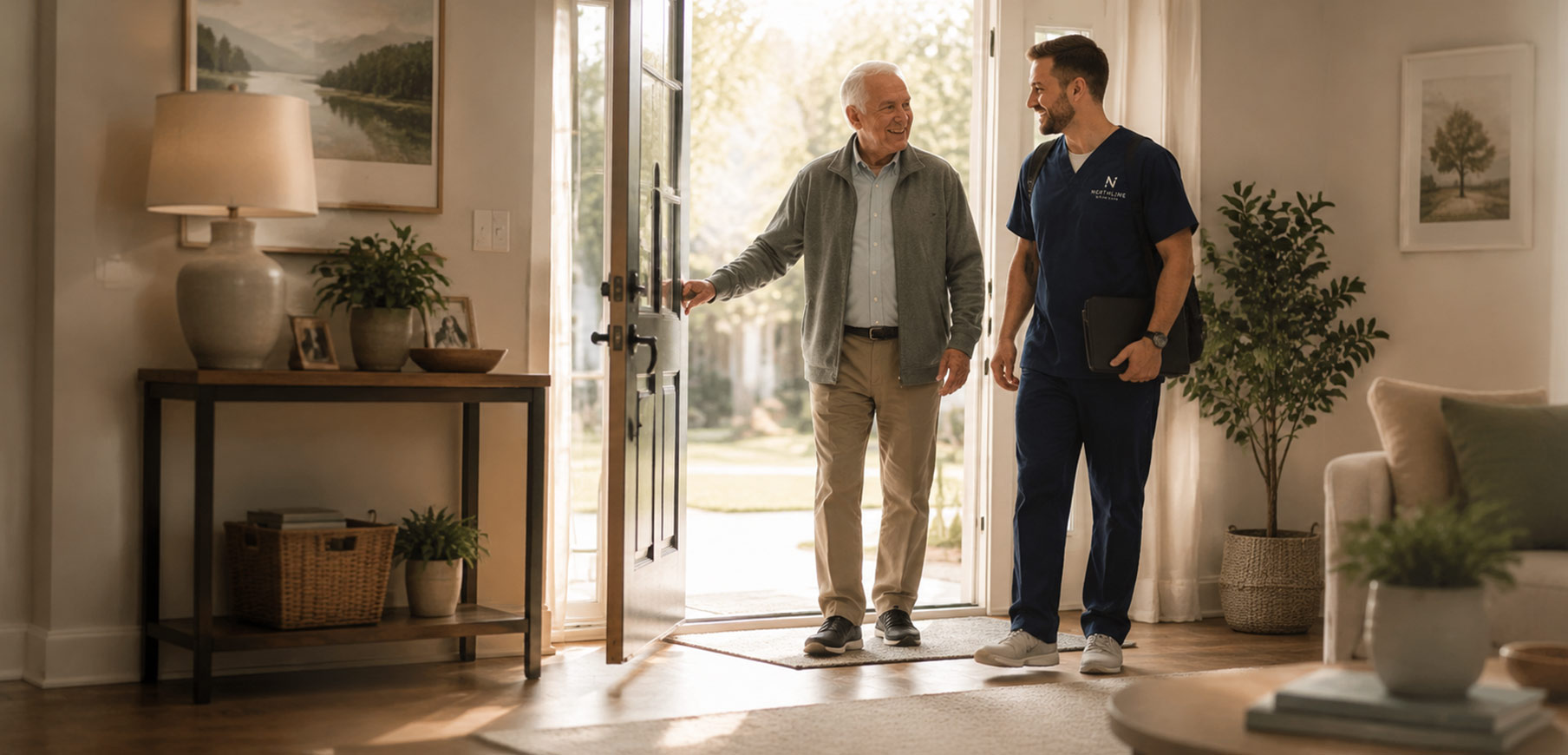 Support for the transition home after a facility stay